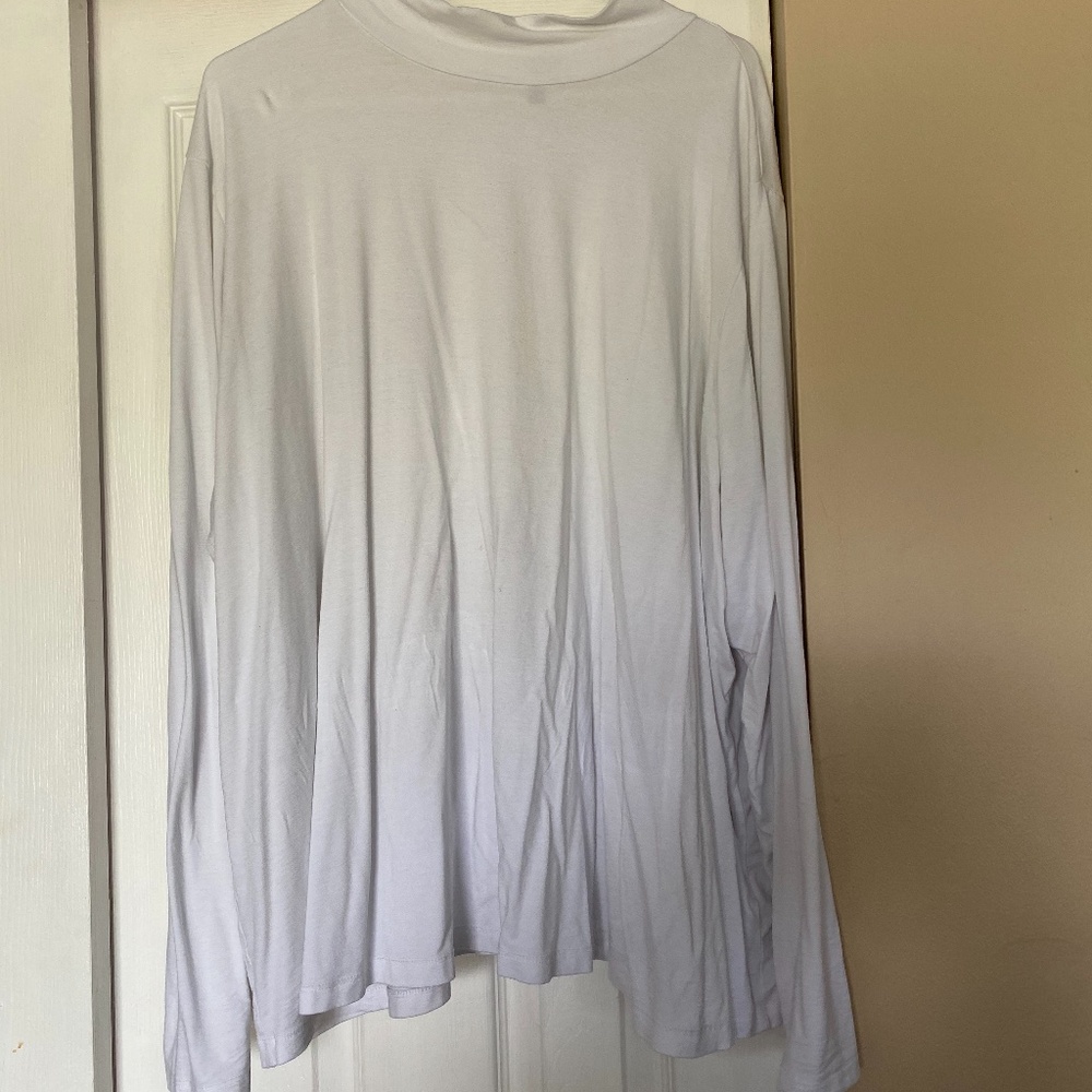 Plus Size Long Sleeve Turtle Neck